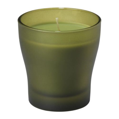 FLORERA FIN Kerze im Glas  Wenn die Kerze ausgebrannt ist, lässt sich das Glas als Halter für Teelichter verwenden. 