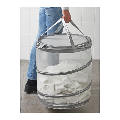 Ikea Wäschesack Wäschesammler Wäschekorb Wäschebox Aufbewahrung faltbar