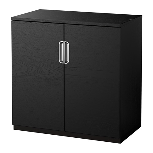 GALANT Schrank mit Türen schwarzbraun IKEA