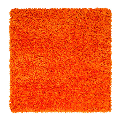 IKEA HAMPEN Teppich Langflor orange Langflor Hochflor Läufer Brücke 80