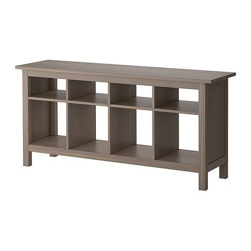 HEMNES Ablagetisch  Massivholz; für die natürliche Note. 