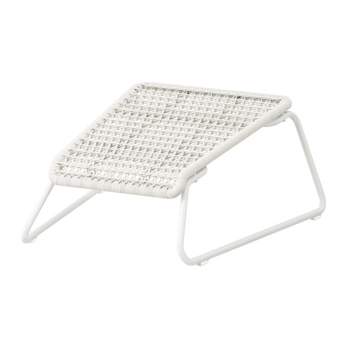HÖGSTEN Fußteil  Handgeflochtener Kunstrattan; gleicher Effekt wie Naturrattan, aber für die Benutzung im Freien geeignet. 