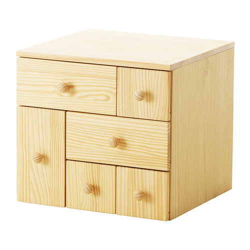 IKEA PS 2012 Anbaukommode/6 Schubladen  Massivholz, ein strapazierfähiges Naturmaterial. 