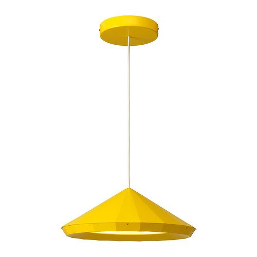 IKEA PS 2012 LED-Hängeleuchte  Gerichtetes Licht; gut zum Beleuchten von Ess- oder Fernsehtisch.  Leuchtdioden verbrauchen ca. 
