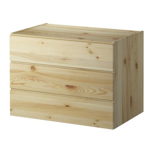 IVAR Kommode mit 3 Schubladen 