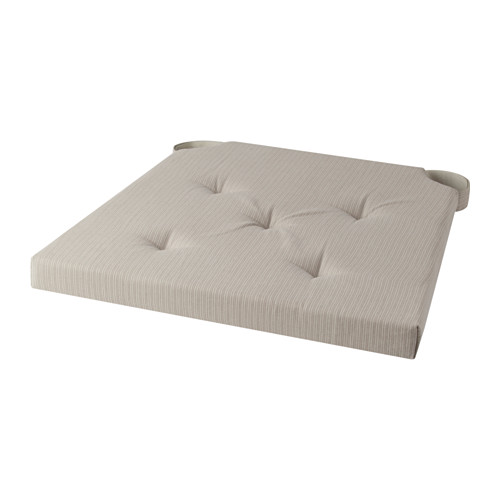 JUSTINA Stuhlkissen 35/42x40x4.0 cm IKEA