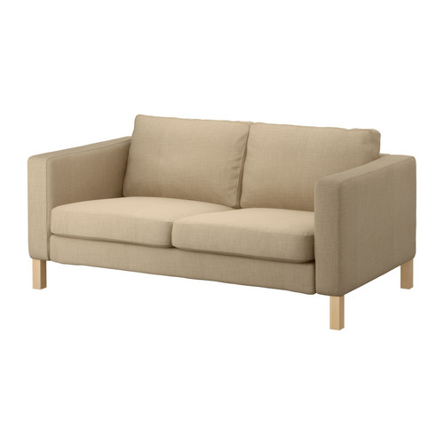 KARLSTAD Bezug 2er-Sofa - Lindö beige - IKEA