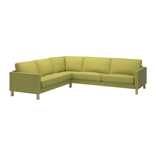 KARLSTAD Bezug für Ecksofa 2+3/3+2 Sivik gelbgrün IKEA