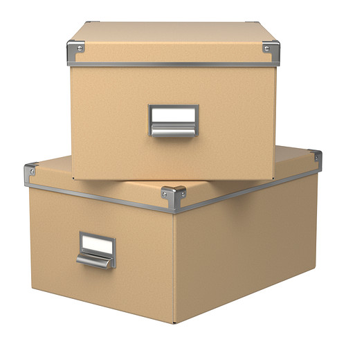 IKEA KASSETT Box NATURFARBEN DINA4 Kasten/Kiste/Fach/Karton/Korb