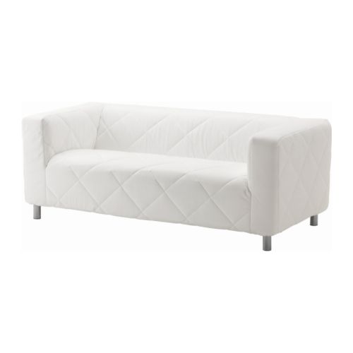 KLIPPAN Bezug 2er-Sofa  Der abnehmbare Bezug kann in der Maschine gewaschen werden. 