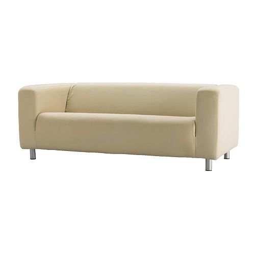 KLIPPAN Bezug 2er-Sofa  Der abnehmbare Bezug kann in der Maschine gewaschen werden. 
