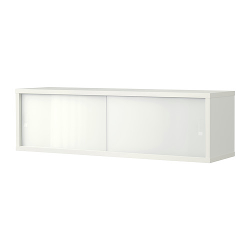 ÖSTHAMRA Wandschrank mit 2 Vitrinentüren 