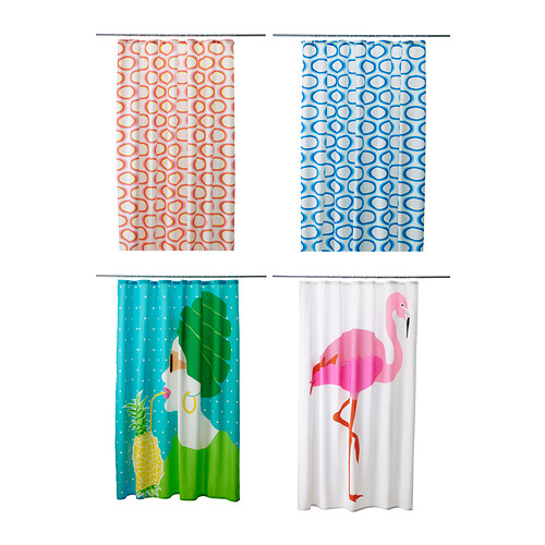 SPRINGKORN Duschvorhang  Wasserabweisende Beschichtung. 