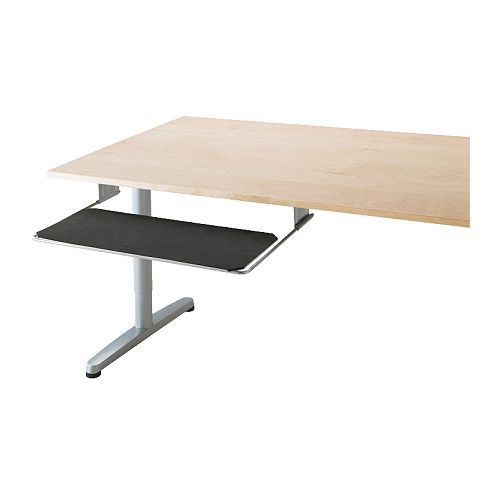 SUMMERA Tastaturauszug  Ausziehbare Platte für Tastatur und Maus spart Platz auf der Tischplatte. 