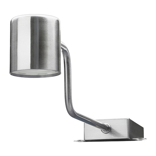 URSHULT Schrankbeleuchtung, LED - vernickelt - IKEA