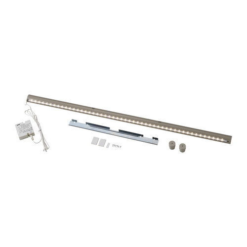 KOMPLEMENT LED lysskinne IKEA LED-pærer afgiver kun lidt varme.   Kan bruges på steder, hvor der kun er lidt plads, f.  eks. 