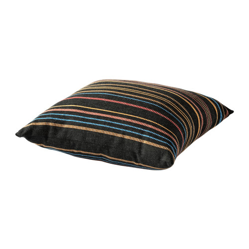 VILMIE RAND Pude, sort, multifarvet Længde: 40 cm Bredde: 40 cm Fyldvægt: 320 g Totalvægt: 335 g  