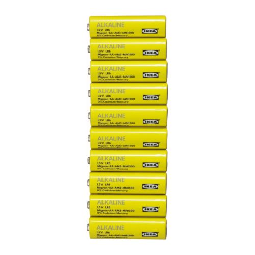 ALKALISK Pilas alcalinas Más ofertas en IKEA