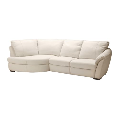 ÄLVROS Sofá esquiina&reposabrazos derecho Más ofertas en IKEA Asiento y reposabrazos de piel fuerte, resistente y fácil de mantener. 