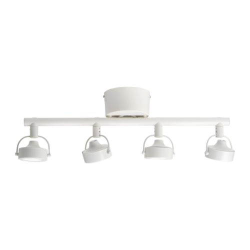 BERYLL Foco cuádruple IKEA Focos de luz regulables. 
