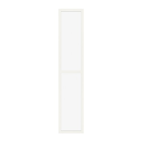 BILLY OLSBO Puerta de vidrio Más ofertas en IKEA Presiona para abrir; no necesita tiradores. 