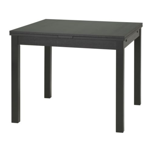 BJURSTA Mesa de comedor IKEA Mesa de comedor con 2 tableros de extensión.   Con espacio para 4 comensales.   Permite adaptar la mesa a tus necesidades. 