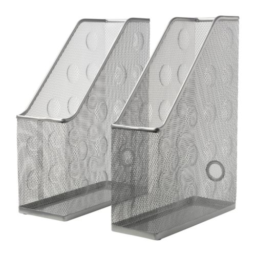 DOKUMENT Revistero, juego de 2 Más ofertas en IKEA Las asas te permiten levantar y extraer fácilmente el archivador. 