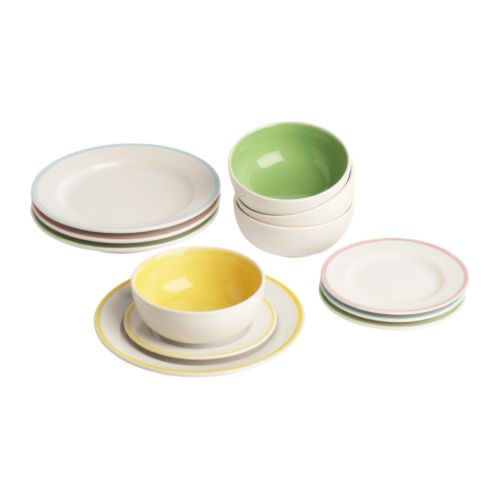 DUKTIG Plato/cuenco Más ofertas en IKEA Vajilla en miniatura para jugar; fabricada en cerámica de gres muy resistente. 