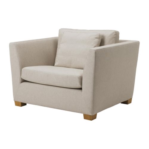 IKEA STOCKHOLM Funda para sillón de 1,5 plazas Más ofertas en IKEA Fácil de mantener.   La funda es desenfundable y se puede lavar en seco. 