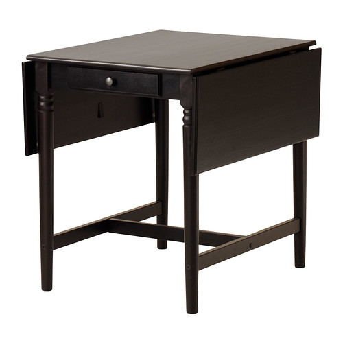 INGATORP Mesa de hojas abatibles Más ofertas en IKEA Mesa con alas desplegables.   Con espacio para 2-4 comensales. 
