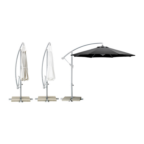 KARLSÖ Sombrilla colgante Más ofertas en IKEA Tejido impermeable que proporciona una excelente protección contra los rayos ultravioletas (UV). 