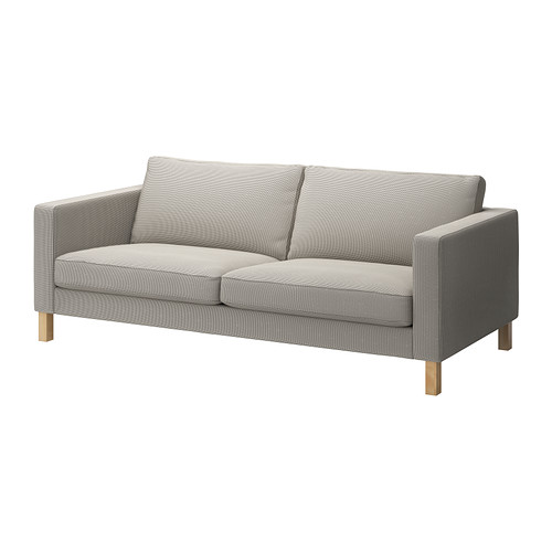 KARLSTAD Sofá 3 plazas Más ofertas en IKEA Un surtido coordinado de fundas te permite dar un aspecto renovado a tus muebles.  Fácil de mantener. 