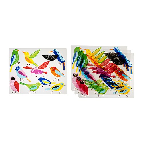 KLISTRIG Mantel individual Más ofertas en IKEA Protege la superficie del tablero y reduce los ruidos causados por platos y cubiertos. 