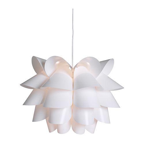 KNAPPA Lámpara de techo IKEA Confiere una suave iluminación ambiental. 