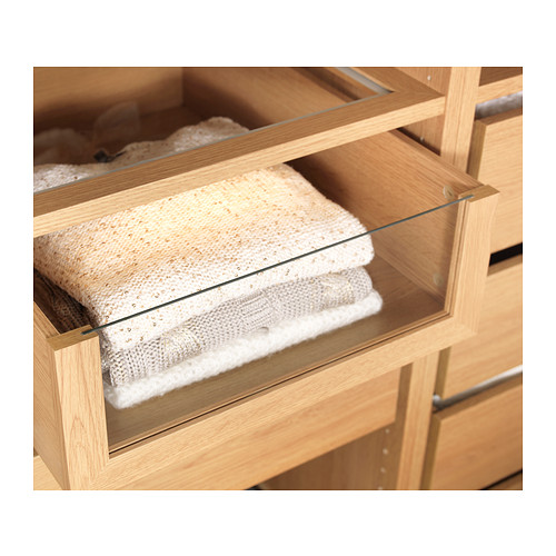 KOMPLEMENT Cajón+frente vidrio 50x58 cm IKEA