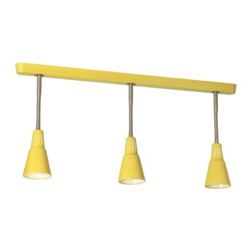 KVART 3 focos con riel Más ofertas en IKEA Focos de luz regulables. 