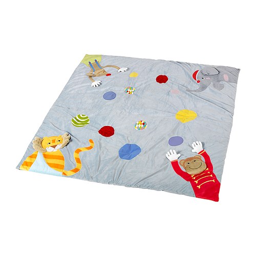 LEKA CIRKUS Tapete de juegos Más ofertas en IKEA Ofrece diferentes motivos, sonidos, materiales y actividades. 