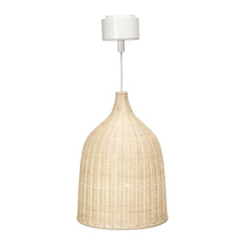 LERAN Lámpara de techo Más ofertas en IKEA Pantalla fabricada a mano.   Cada pantalla es única. 