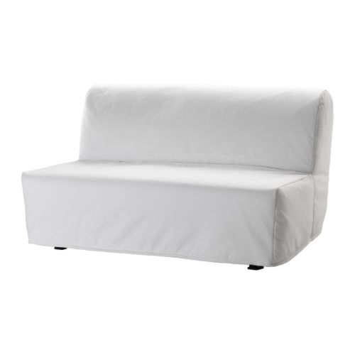 LYCKSELE LÖVÅS Sofá cama 2 plazas Ransta blanco, IKEA