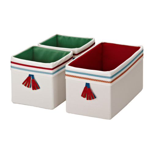 PYSSLINGAR Caja Más ofertas en IKEA Se pliega.   Ahorra espacio cuando no se está utilizando.  Se pliega contra la pared. 