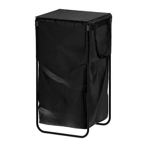 RATIONELL Bolsa de reciclado IKEA Puede colgarse en la pared, situarse en el suelo o fijarse en un armario alto FAKTUM; muy práctico para reciclar. 