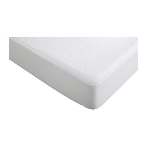 SKYDDA HÖGT Protector de colchón Más ofertas en IKEA Una capa impermeable impide el paso de líquidos. 