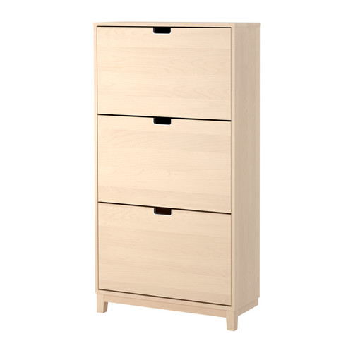 STÄLL Zapatero 3 Más ofertas en IKEA Filas dobles en cada compartimento para que quepan más zapatos. 