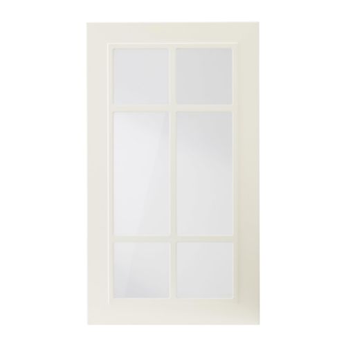 STÅT Puerta de vidrio IKEA La puerta puede montarse para abrir desde la derecha o la izquierda. 