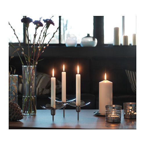 STOCKHOLM Candelabro para 3 velas IKEA