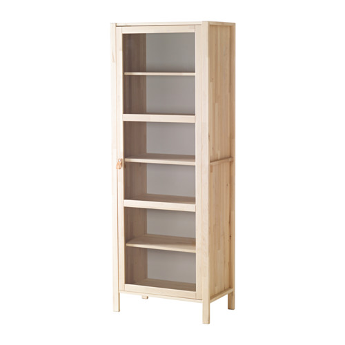 BJÖRKSNÄS Vitriinikaappi IKEA