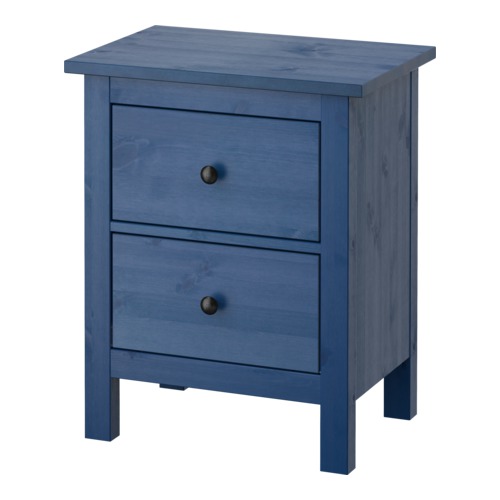 HEMNES Lipasto, 2 laatikkoa IKEA Massiivipuuta, kestävää luonnonmateriaalia.  Sisällä pieni laatikko pikkutavaroiden säilyttämistä varten. 