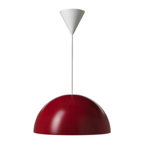 IKEA 365+ BRASA Kattovalaisin IKEA Varjostimen sisään jäävän muovisen heijastussuojan ansiosta valo ei häikäise.  Antaa suoran valon. 