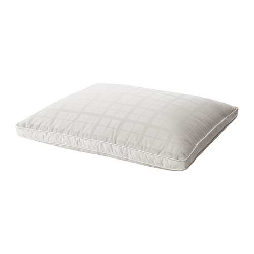JÄRNÖRT Keskikorkea tyyny IKEA Puolikorkea untuvatyyny selällään nukkujalle. 