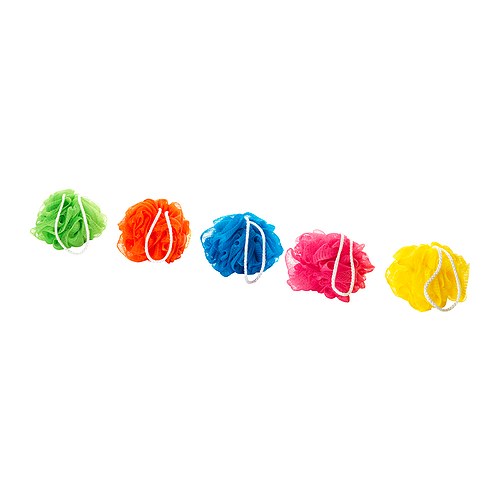 NJUTA Pesupuhvi IKEA Runsas vaahto pienestä määrästä suihkuvoidetta. 
